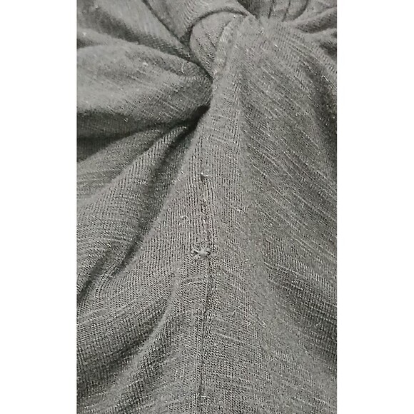 Dolan Women’s XS Black Knot Twist Front Sleeveless Soft Rayon Tank Top - Picture 7 of 8